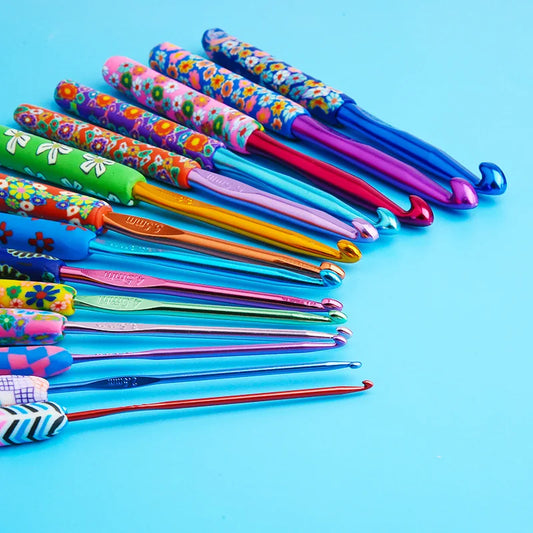 Komplet kvačk z gumijastim ročajem (5 / 9 / 14 kosov)