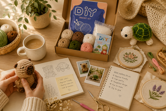 Behind the Scenes: How We Choose Crochet & Embroidery Kits