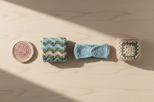 5 Simple Crochet Projects for Complete Beginners