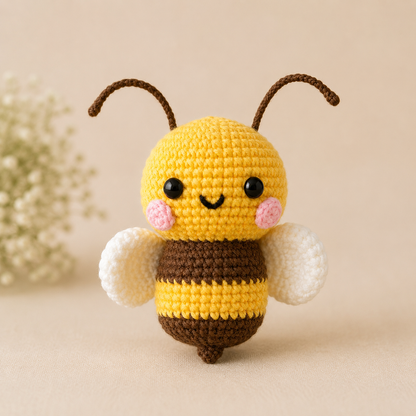 Beginner-Friendly Animal Crochet Kit (DIY Set)