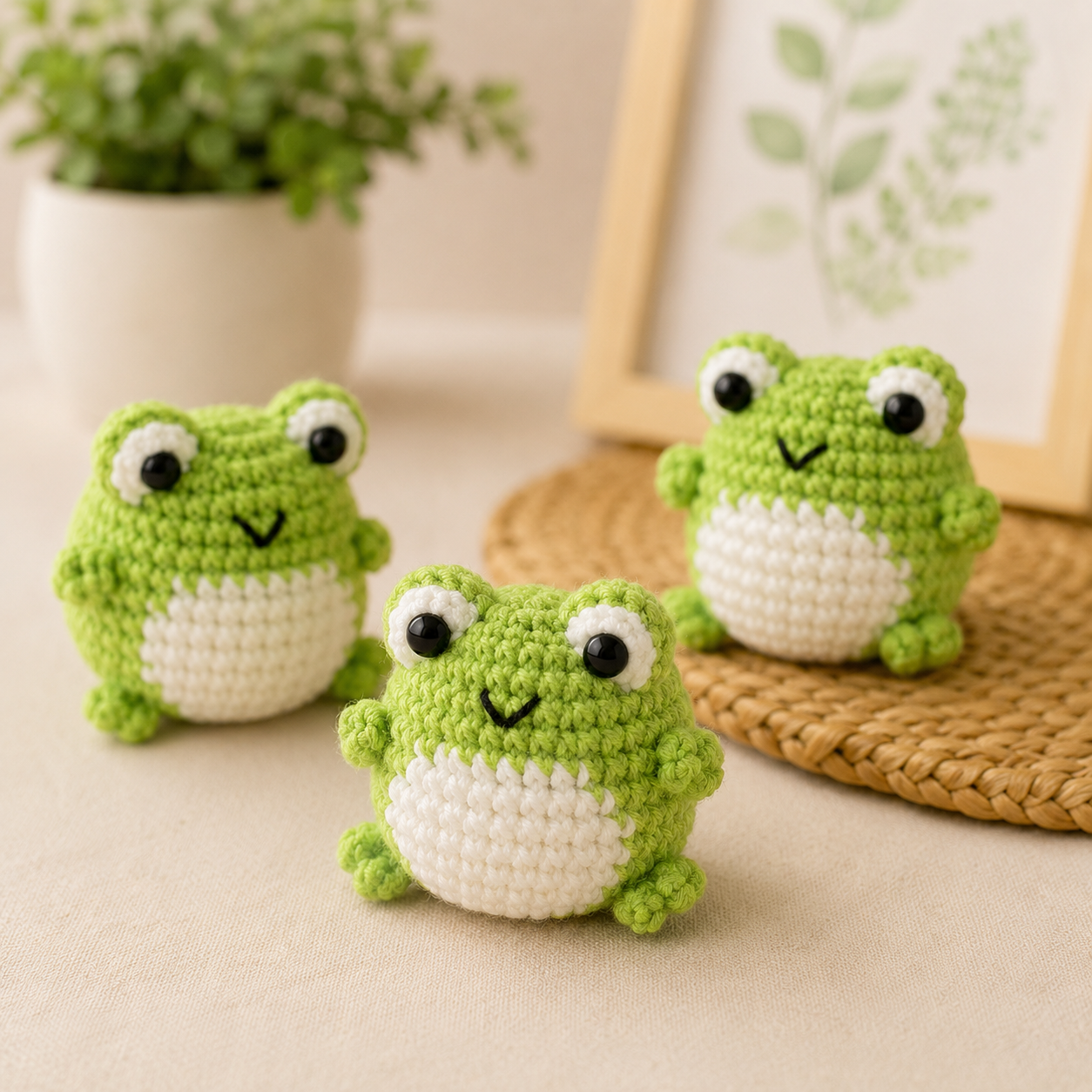 Beginner-Friendly Animal Crochet Kit (DIY Set)