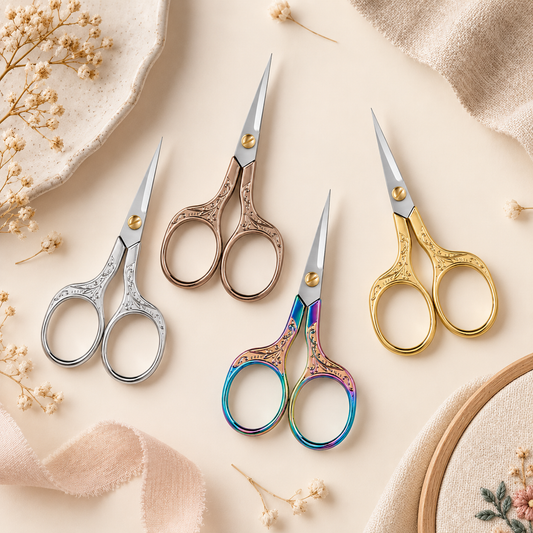 Vintage Stainless Steel Embroidery Scissors