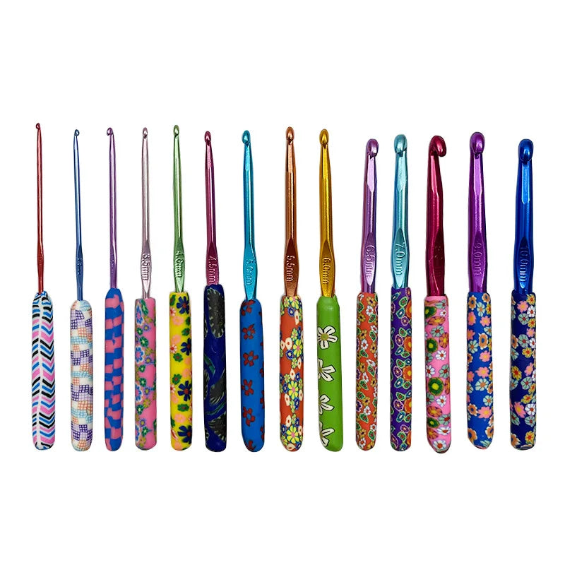 Komplet kvačk z gumijastim ročajem (5 / 9 / 14 kosov)